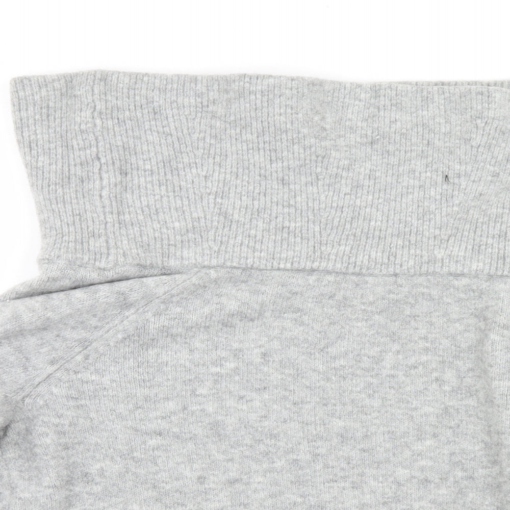 Womens UK Size XS H&M Grey Pullover Jumper