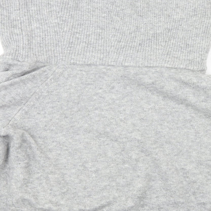 Womens UK Size XS H&M Grey Pullover Jumper