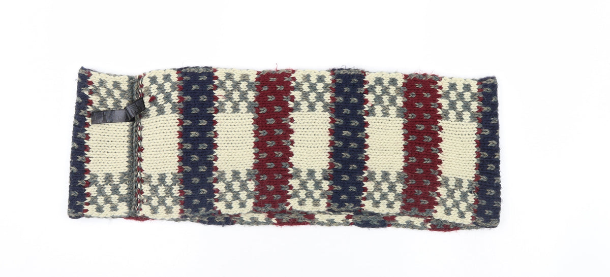Front view of Monsoon unisex multicoloured scarf - one size scarf