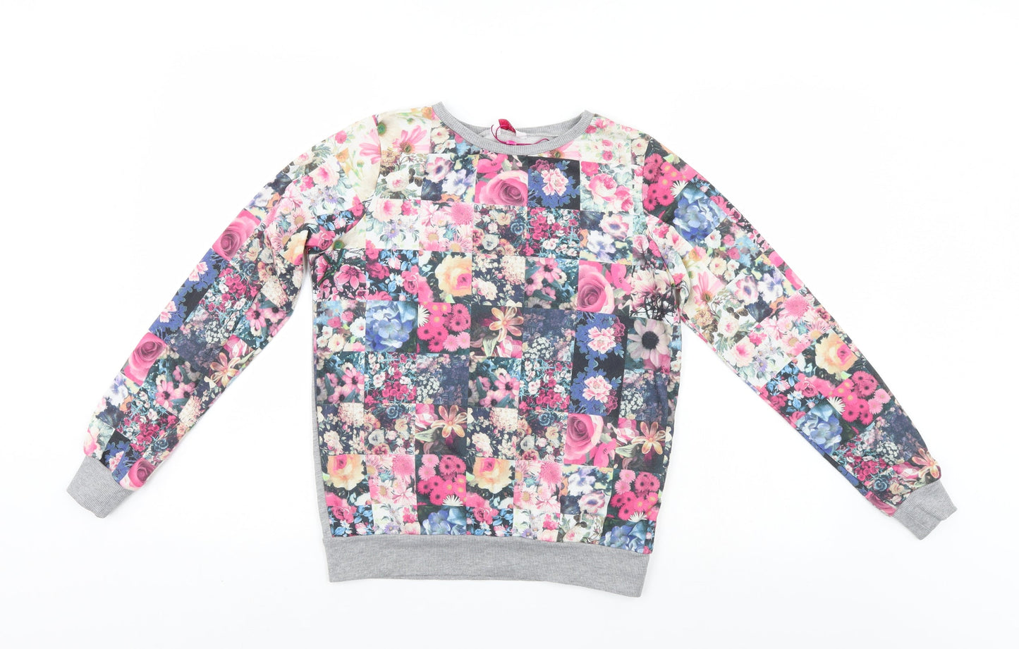 Kylie Girls Multicoloured Fair Isle  Pullover Sweatshirt Size 11-12 Years