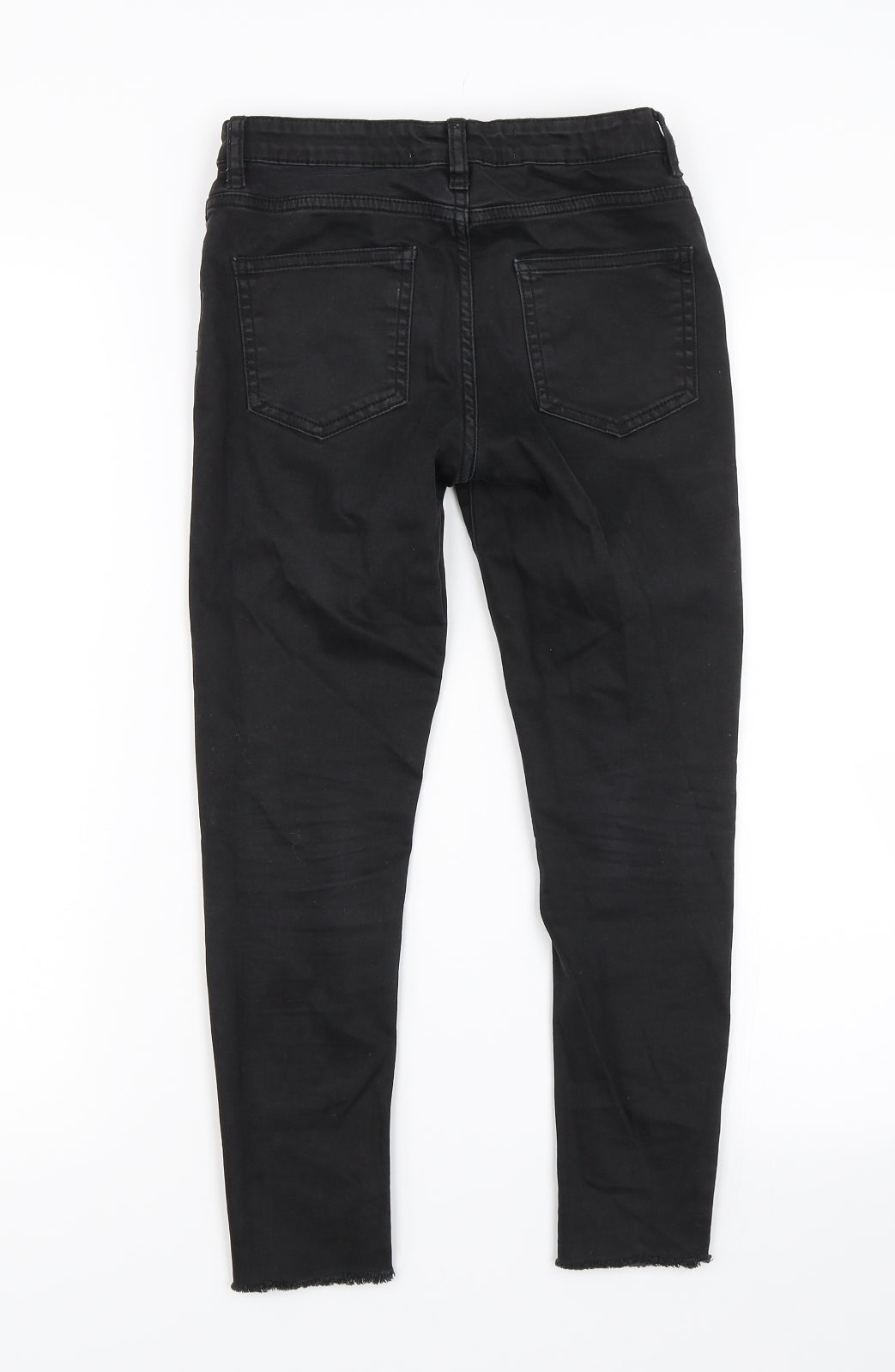 Denim & Co. Girls Black  Denim Skinny Jeans Size 8-9 Years