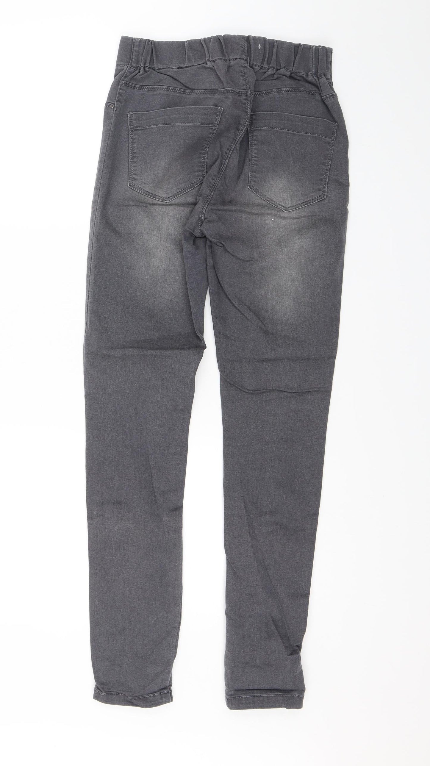 Womens UK Size 10 Papaya Regular Fit Jegging Grey Jeans
