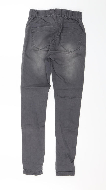 Womens UK Size 10 Papaya Regular Fit Jegging Grey Jeans