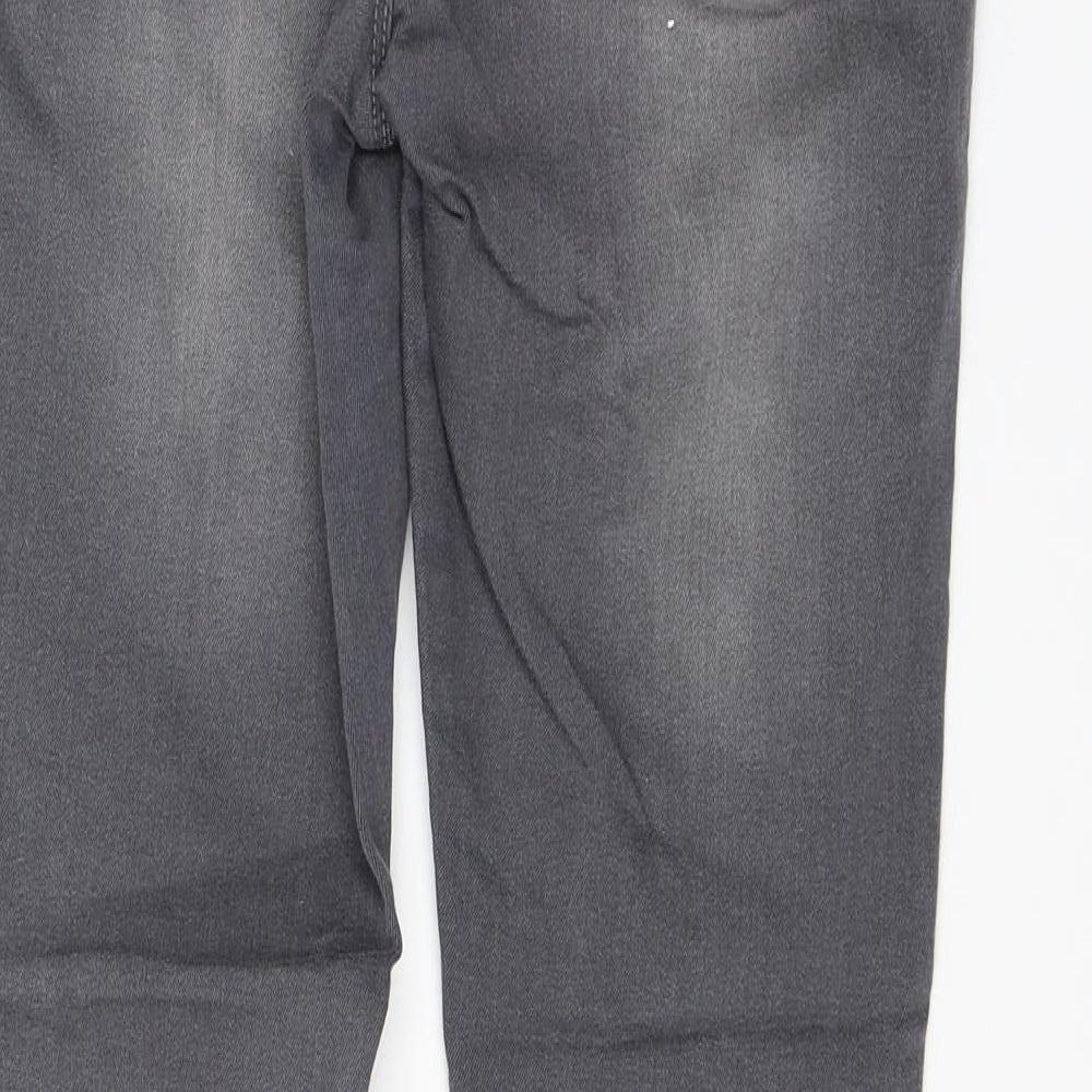 Womens UK Size 10 Papaya Regular Fit Jegging Grey Jeans