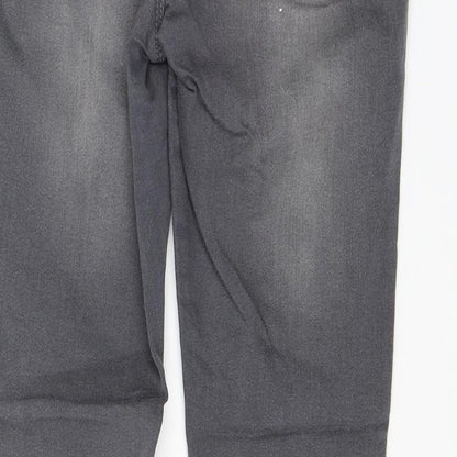 Womens UK Size 10 Papaya Regular Fit Jegging Grey Jeans