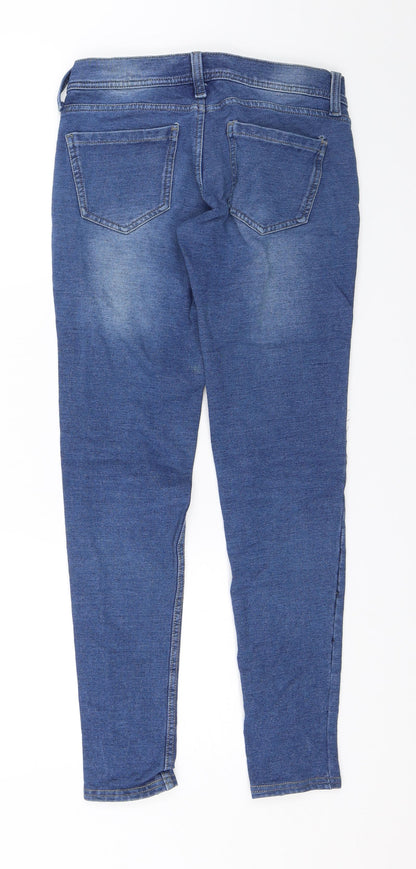 Vanilla Star Womens Blue  Denim Skinny Jeans Size 26 in L26 in