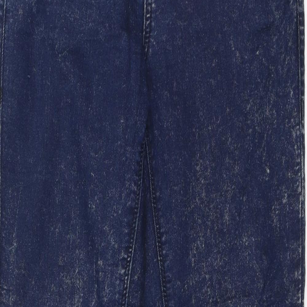 Topshop Womens Blue   Skinny Jeans Size 8 L27 in