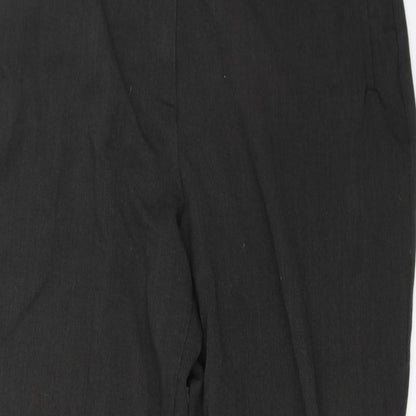 M&S Womens Black   Dress Pants Trousers Size 18 L23 in