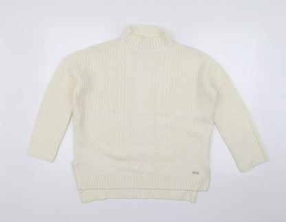 House Womens White   Pullover Jumper Size XS