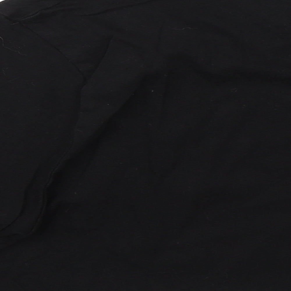 F&F Womens Black   Cropped T-Shirt Size S