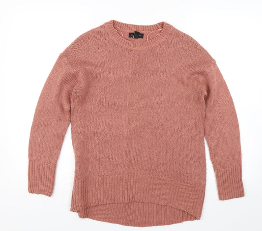 Womens UK Size S New Look Pink Pullover Jumper