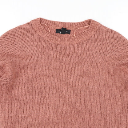 Womens UK Size S New Look Pink Pullover Jumper