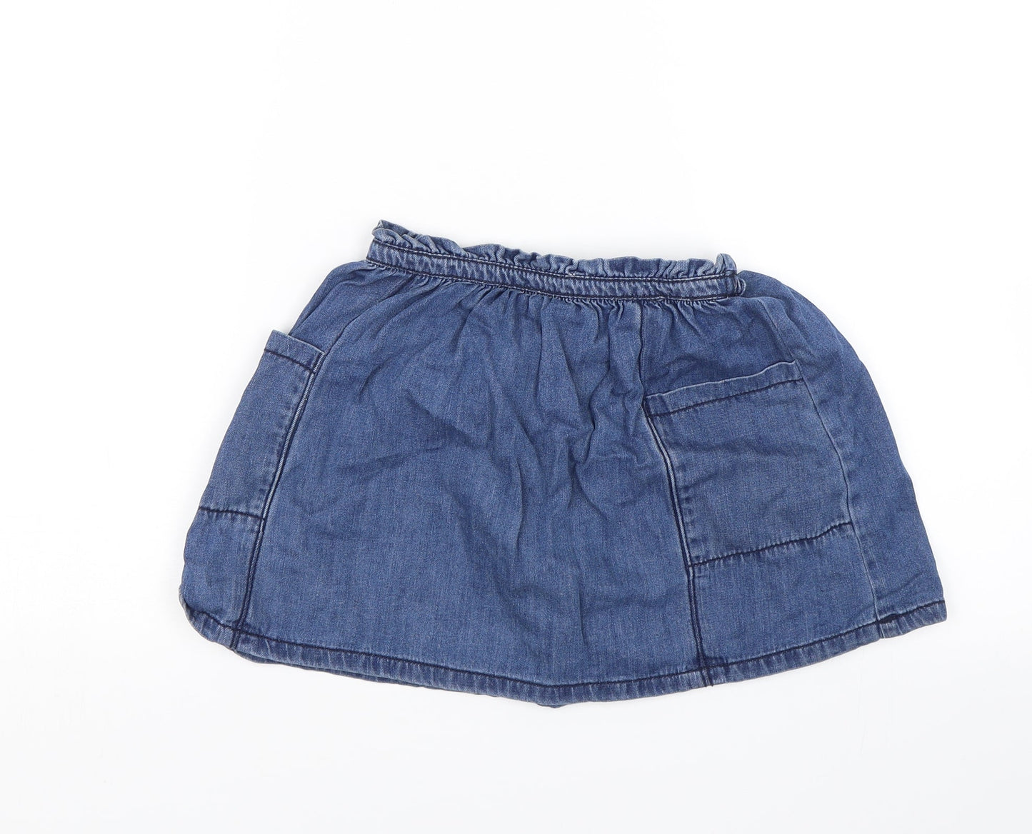NEXT Girls Blue   Mini Skirt Size 4-5 Years