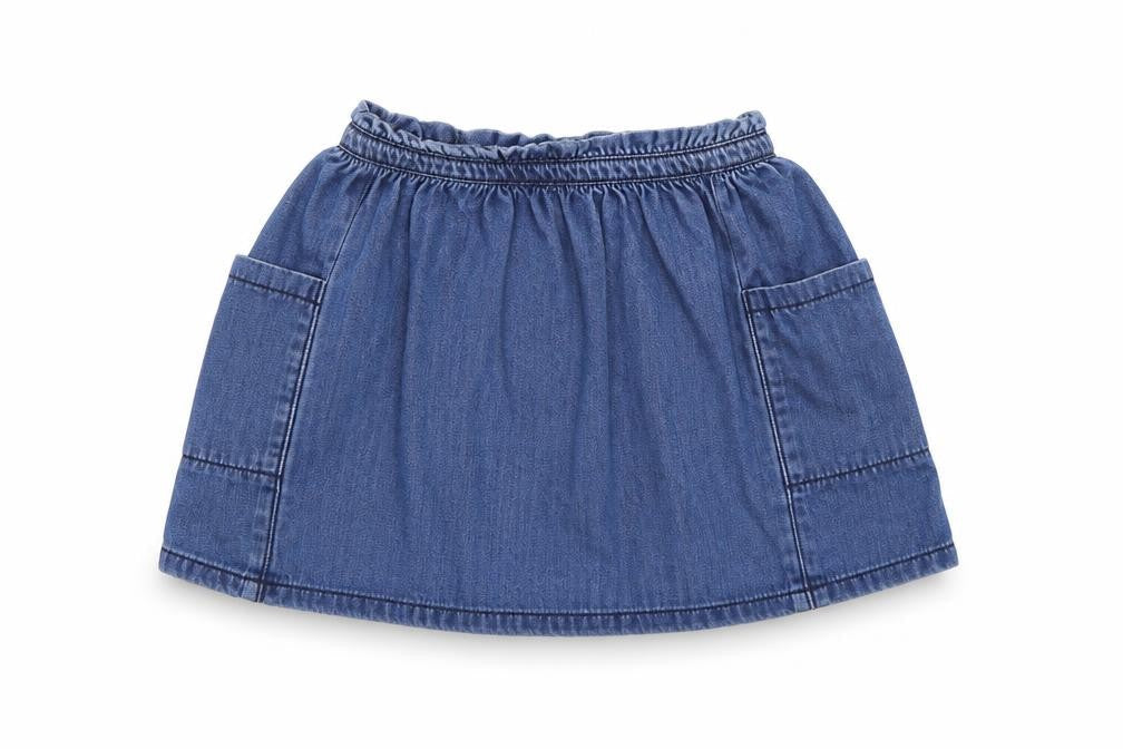 Next Girls Blue   Mini Skirt Size 4-5 Years