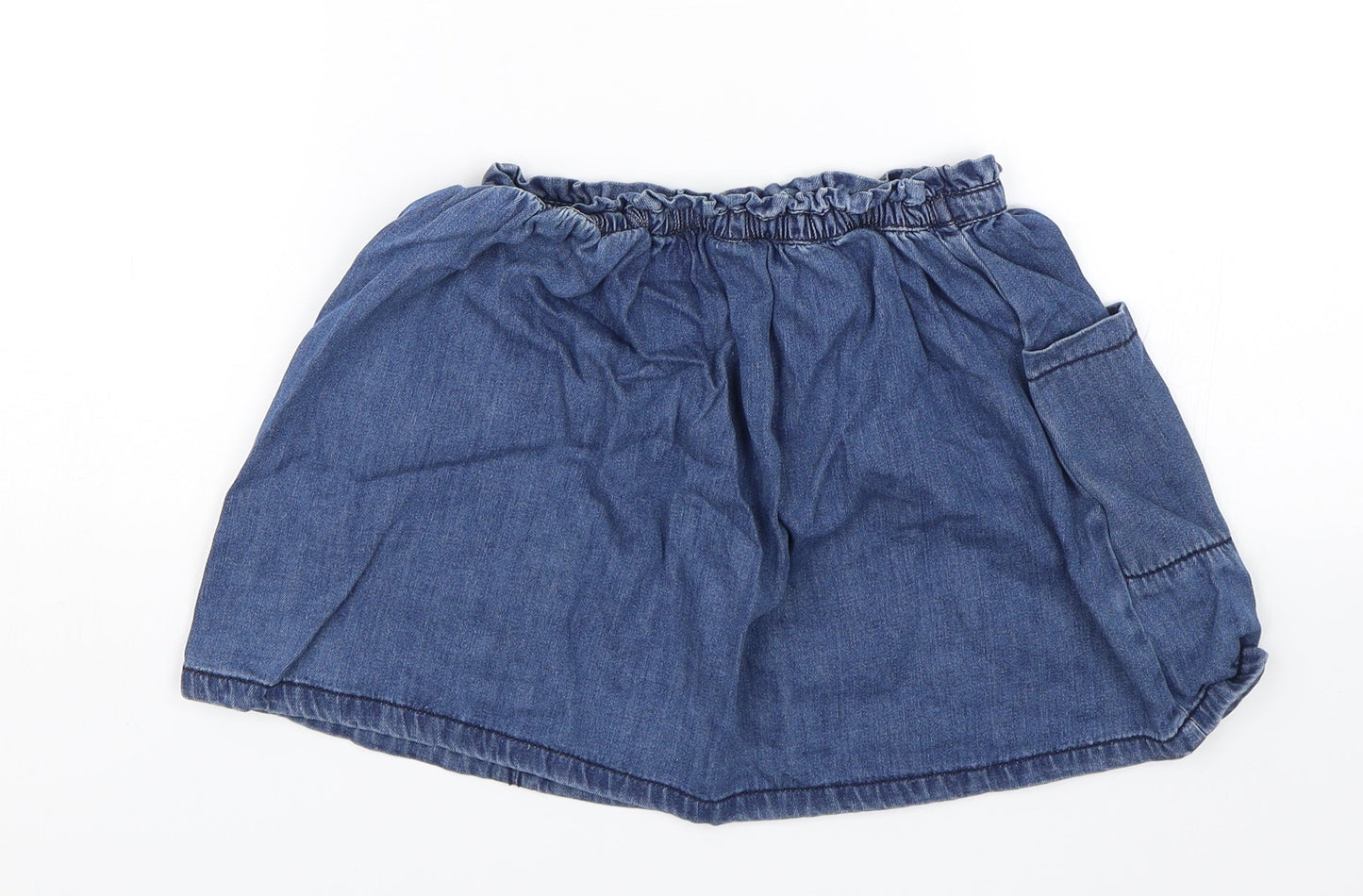 NEXT Girls Blue   Mini Skirt Size 4-5 Years