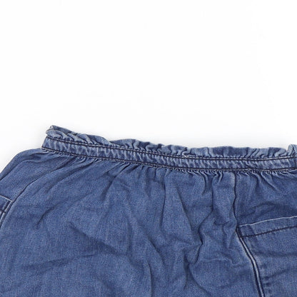 NEXT Girls Blue   Mini Skirt Size 4-5 Years