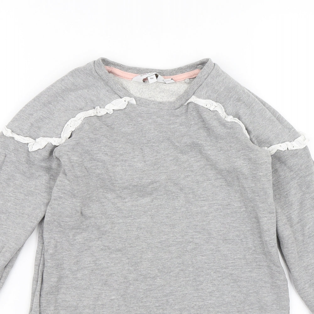 Outfit Kids Girls Grey   Pullover Jumper Size 6 Years