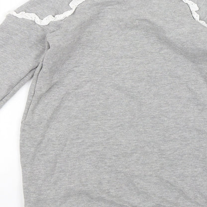 Outfit Kids Girls Grey   Pullover Jumper Size 6 Years