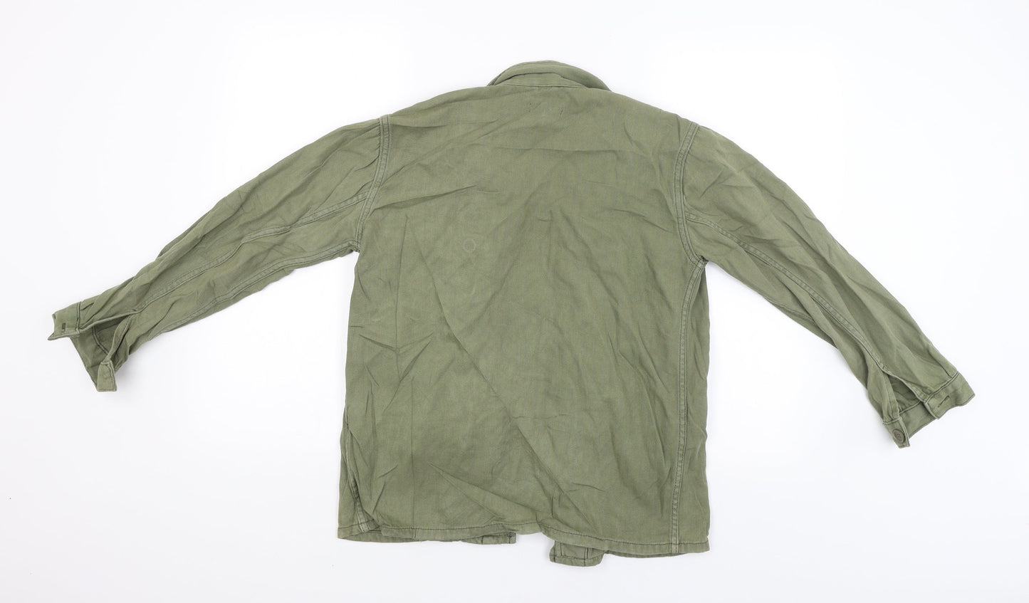 Womens UK Size 6 Topshop Green Cardigan Jumper