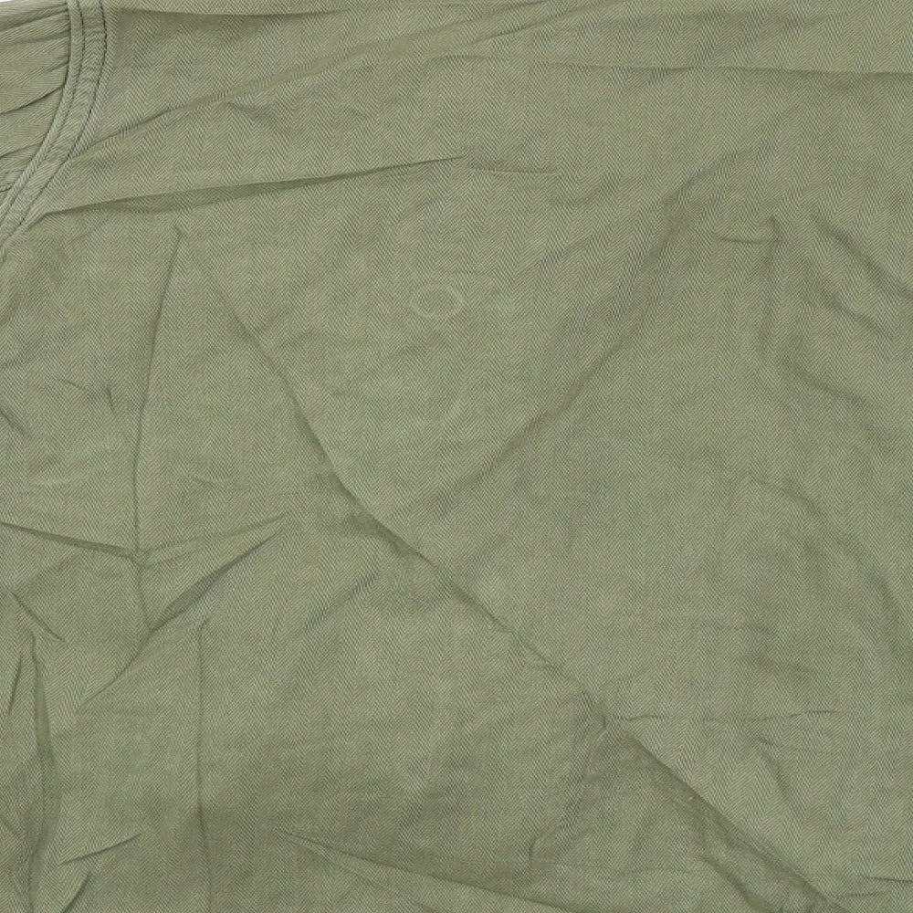 Womens UK Size 6 Topshop Green Cardigan Jumper