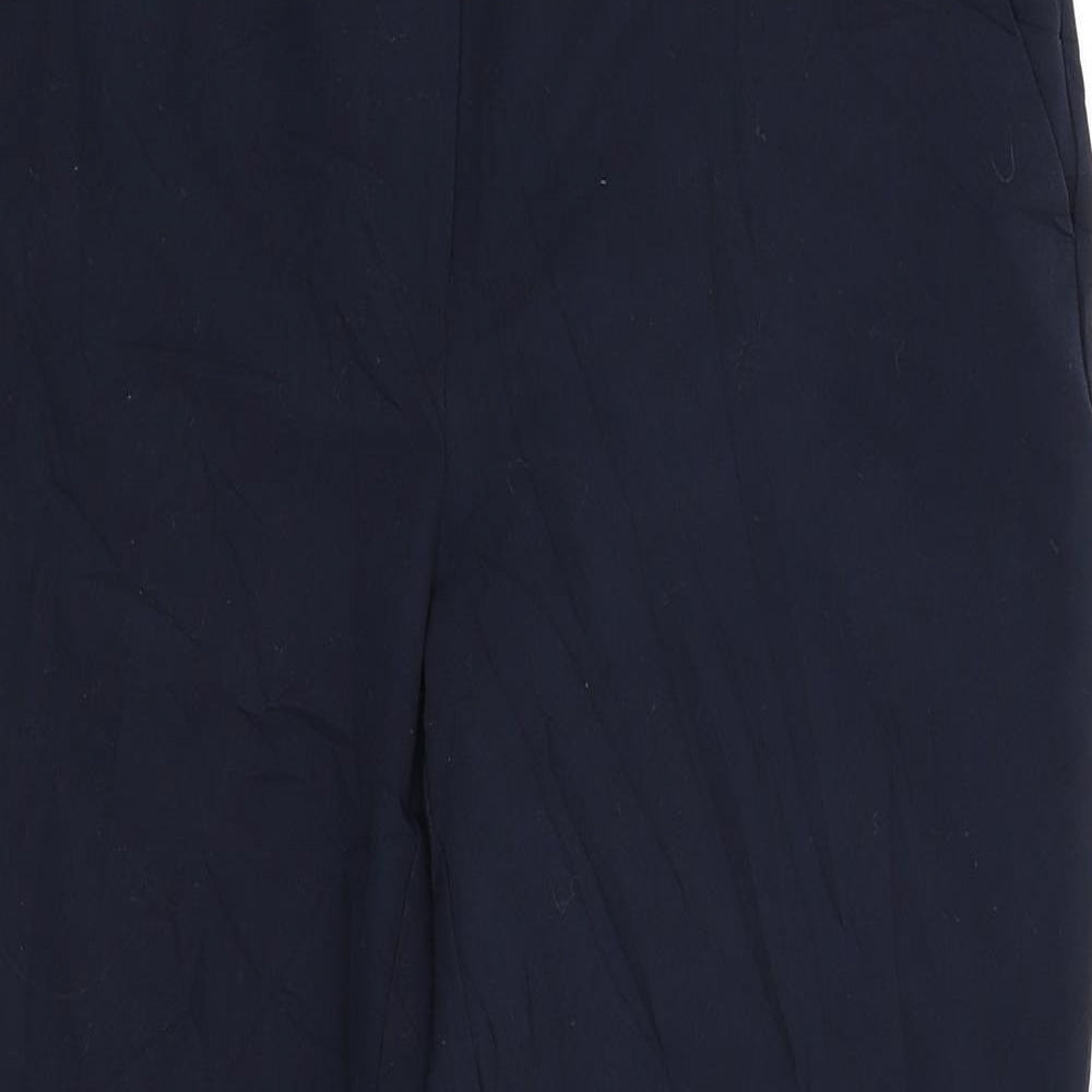 Womens UK Size 10 Dorothy Perkins Regular Fit  Blue Trousers