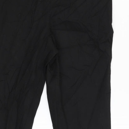 Womens UK Size 10 NEXT Regular Fit  Black Trousers