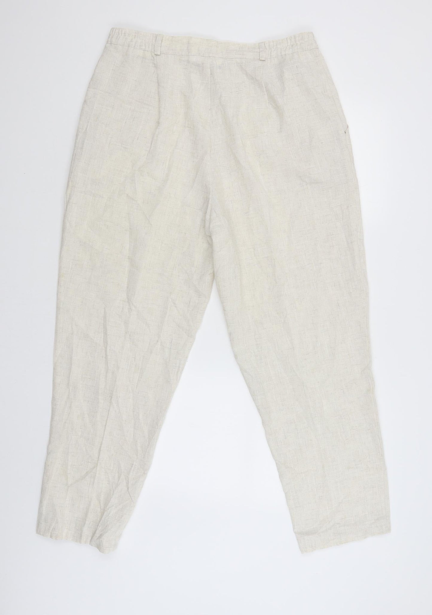 Selective Womens Beige   Jegging Trousers Size 18 L28 in