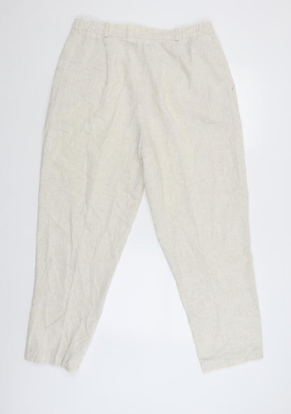 Selective Womens Beige   Jegging Trousers Size 18 L28 in