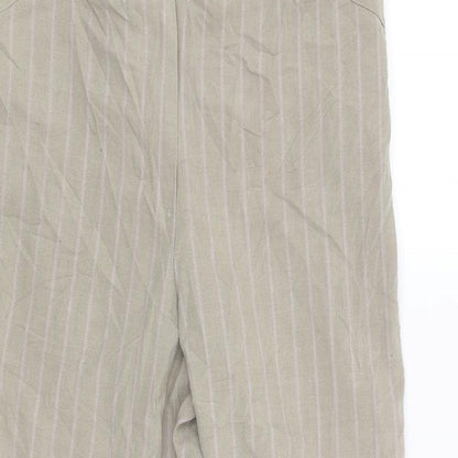 Womens UK Size 22 Preworn Regular Fit  Beige Trousers