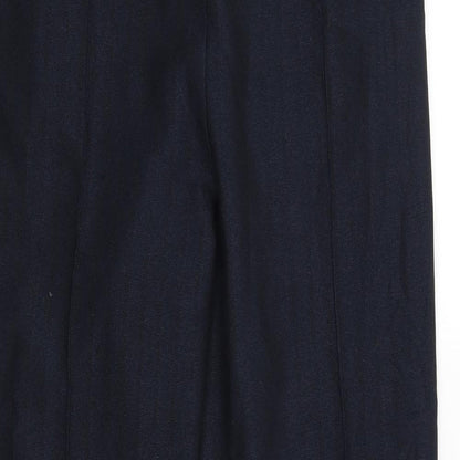 M&S Womens Blue   Jegging Trousers Size 14 L29 in