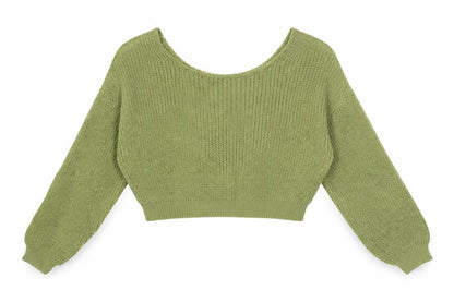 Womens UK Size M Boohoo Green Pullover Jumper