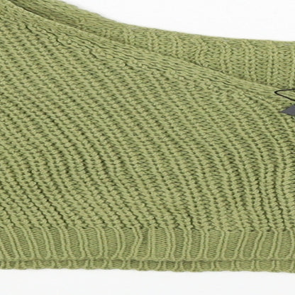 Boohoo Womens Green   Pullover Jumper Size M