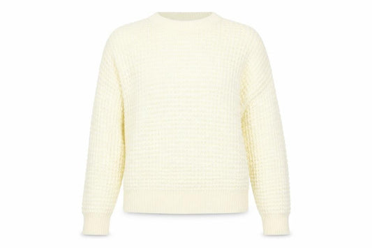 Womens UK Size M PRETTYLITTLETHING White Pullover Jumper