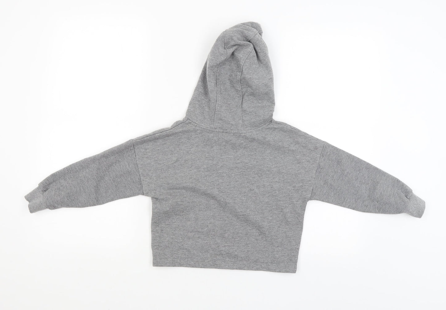 F&F Girls Grey   Pullover Hoodie Size 5-6 Years