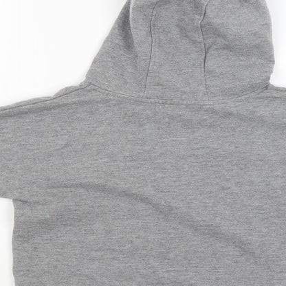 F&F Girls Grey   Pullover Hoodie Size 5-6 Years