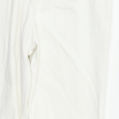 NEXT Womens White   Skinny Jeans Size 12 L25 in