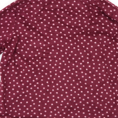 Carole Hochman Womens Red Polka Dot  Top Pyjama Top Size M