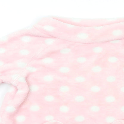 TU Girls Pink Polka Dot  Top Pyjama Top Size 5 Years