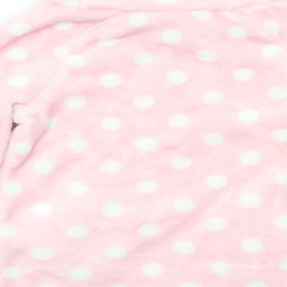 TU Girls Pink Polka Dot  Top Pyjama Top Size 5 Years