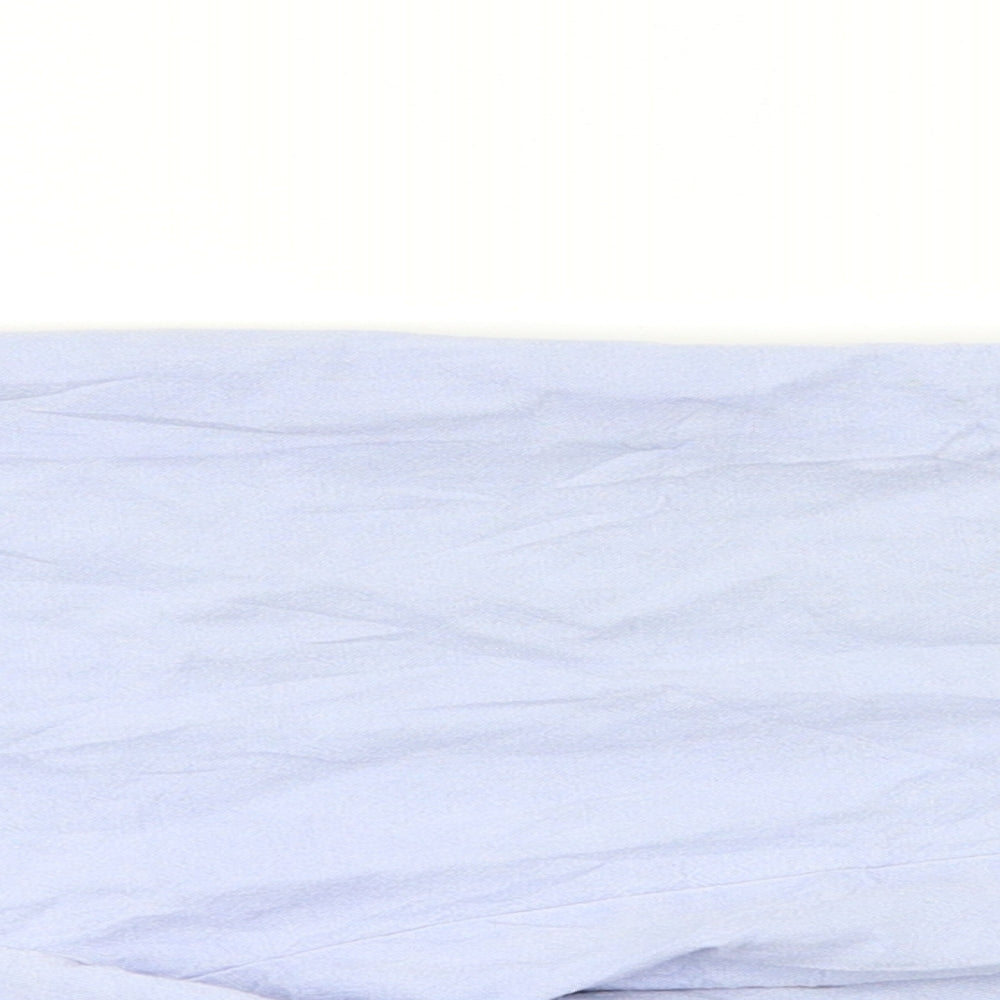 M&S Womens Blue   Bloomer Trousers Size 8 L20 in