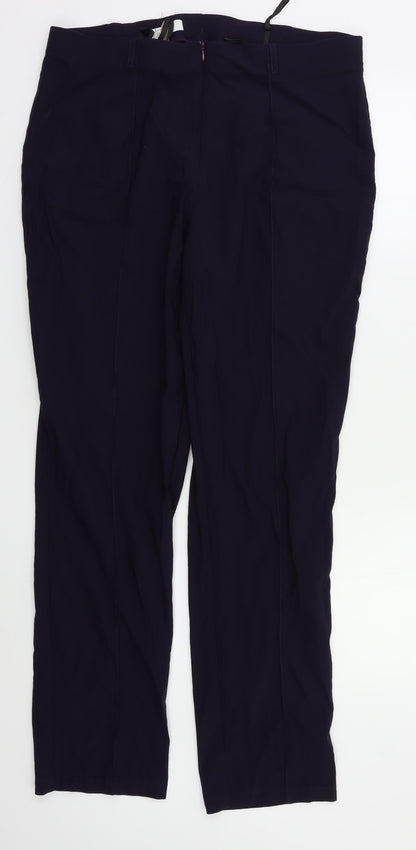 GiGi Womens Blue   Trousers  Size 18 L28 in
