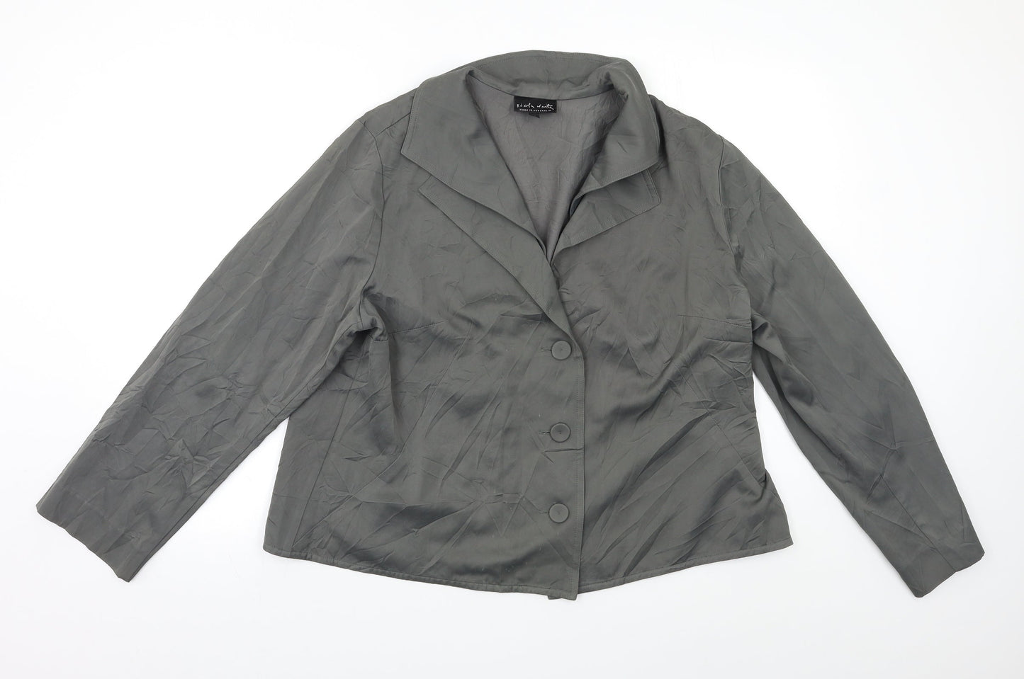 Nicola Waite Womens Green   Jacket Blazer Size L
