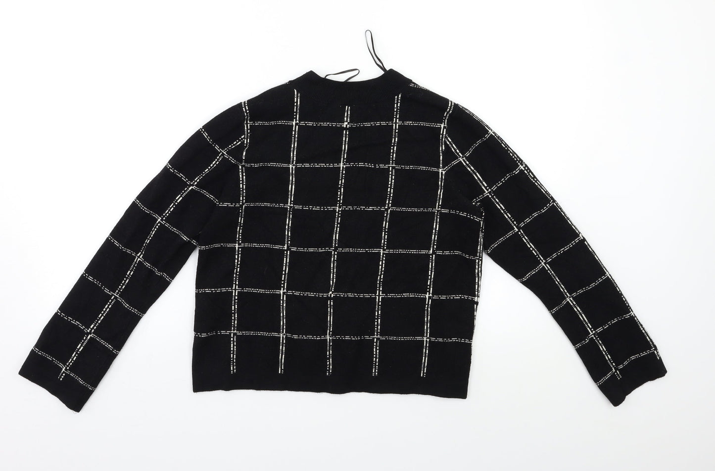 Womens UK Size M H&M Black Pullover Jumper