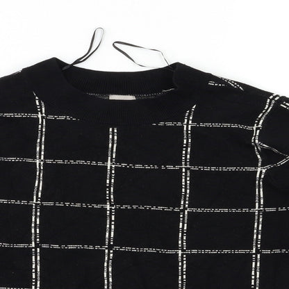 Womens UK Size M H&M Black Pullover Jumper
