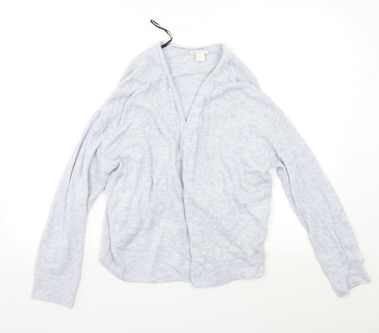Womens UK Size M H&M Blue Cardigan Jumper
