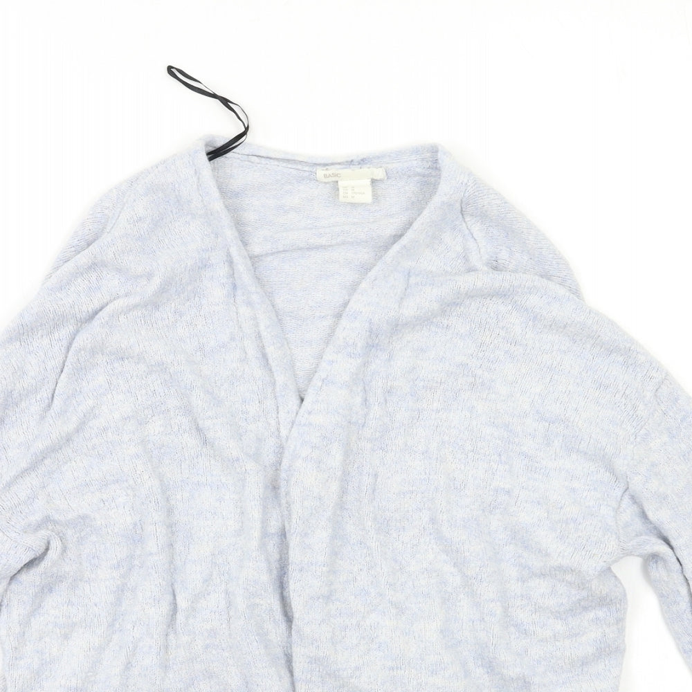 Womens UK Size M H&M Blue Cardigan Jumper