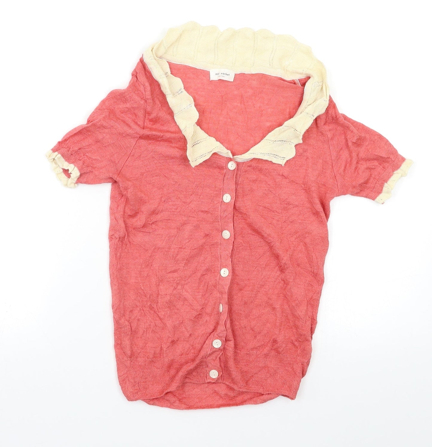 Mini Market Womens Red   Cardigan Jumper Size 6
