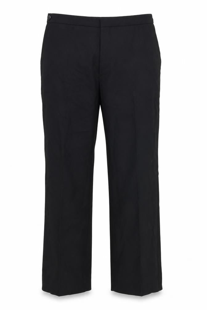 Mens UK Size 34 Turo Regular Fit Dress Pants Black Trousers