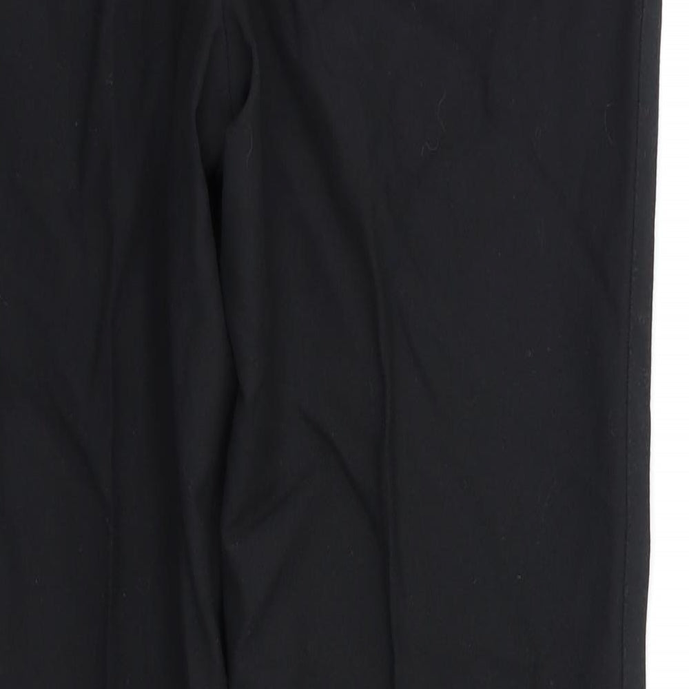 Turo Mens Black   Dress Pants Trousers Size 34 L28 in