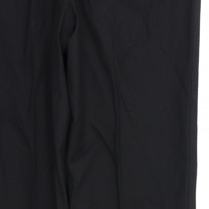 Turo Mens Black   Dress Pants Trousers Size 34 L28 in